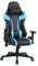 One Living Sedia da Gaming Massimo Comfort e Stile RAPTOR Schienale Reclinabile Altezza Regolabile con Braccioli Poggiatesta Supporto Lombare Poltrona Playstation (Nero/Blu)