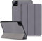 DINGGUAGUA Etui Coque Housse de Protection pour Xiaomi Mi Pad 6/Mi Pad 6 Pro 11 Pouces Tablette 2023 Tri-Fold Smart Folio Tablet Case with Auto Wake, Gris