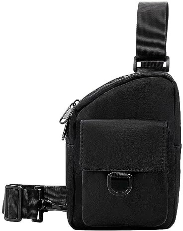 Long Keeper Leichte Brusttasche Klein Damen Herren Sling Bag Schulter Rucksäcke, Umhängetasche Klein Crossbody Bag zum Radfahren Reisen Outdoor