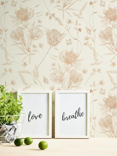 A.S. Création Tapete Weiß Braun - Tapete Wohnzimmer Schlafzimmer 394271 - Vliestapete Dschungel - 10,05 m x 0,53 m für 5,33m² - Made in Germany