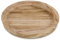 Hanobe Bandeja de madera para portavelas: placa redonda decorativa para velas, centro de mesa de granja, bandejas de madera rústica, para Navidad, boda, Halloween, decoración del hogar, color quemado