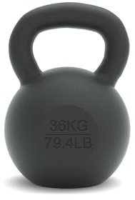 SIDEA Iron Black Kettlebell 36 kg