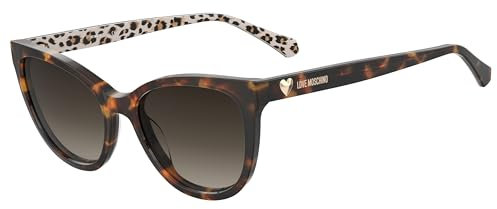 Sonnenbrillen MOSCHINO LOVE MOL072/S H7P PATTERN HAVANA 54/18/140 Damen