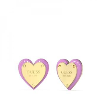 Guess Damen-Ohrringe JUBE04207JWYGPKT-U Edelstahl, Edelstahl