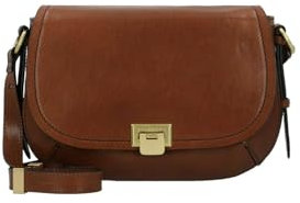 The Bridge Federica Crossbody Bag Marrone 14 / Oro