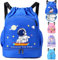 AUNGKWANG Mochila Playa Chico Astronauta, Impermeable, Saco de Gimnasia, Adecuado Para Deporte, Camping, Playa, Piscina