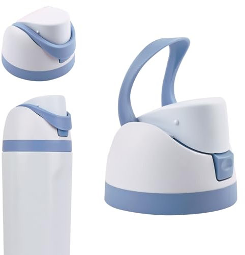 Moukiween Tapa de repuesto para botella Owala Freesip, tapa superior de botella de agua con un botón, accesorios compatibles con Owala Cup de 16 onzas, 24 onzas, 32 onzas, 40 onzas, sin BPA, sin fugas