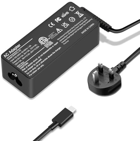 Universal 100W USB C Laptop Charger,Fast Charger Compatible with Mac Book Pro,Lenovo ThinkPad, Dell XPS, HP Chromebook X360, ASUS Chromebook and all device with usb c port charger