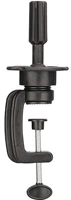 Adjustable Wig Head Stand with Clamp & Heavy Base – Secure Mannequin Head Holder for Styling, Hairdressing, Makeup Practice – Fits All Standard Wig & Training Heads – Salon, Barber & Home Use