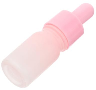 Wimpernversiegelung 1 Flasche Rosa Glas für Wimpernverlängerung | Künstliche Wimpern Einzeln, Keratin Laminierung gegen Platte Form, für Dates und Partys