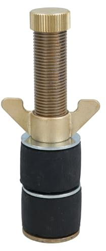 Double Steel Drain Test Pipe Bung Plug 1.5 (40mm) Plumbing Tube Blanking Cap