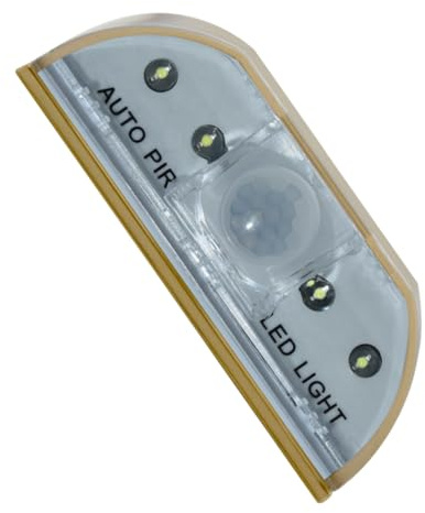 ANDRESLAD Lampada LED Sensore Pir per Buco Serratura Luce Automatica senza Batteria Rilevamento Movimento per Porta Luce Intelligente per Serrature Facile Installazione e Sicurezza all