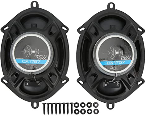 Tbest Par de Altavoces Coaxiales de Tweeter para Automóvil de 5x7 Pulgadas de Altavoces de Componentes para Automóvil de 4 Vías y 350 W El de Onent Es un Completo de Alimentación Coordinado para El