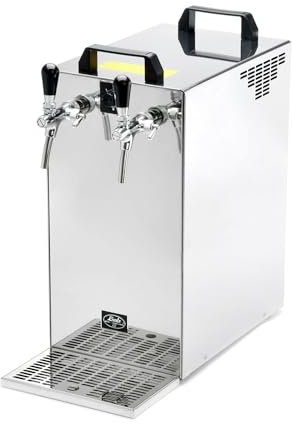 Kontakt 155 - Green Line - Pompe a Biere Groupe de Froid Sec à 2 Lignes en Acier Inoxydable, 155 litres/h