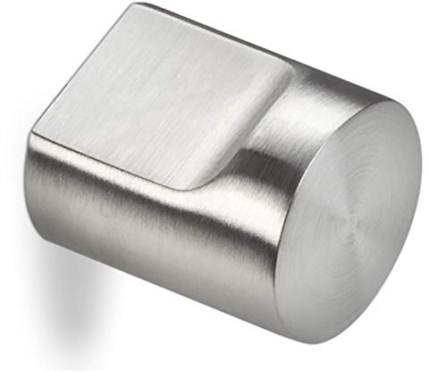 SOTECH Möbelknopf EK11 Ø 20 x 23 mm echt Edelstahl Schrankknopf | Küchenknopf Schubladenknopf