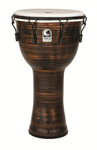 TOCA Djembe Freestyle II Mechanically Tuned Spun Copper 14 TF2DM-14SCB