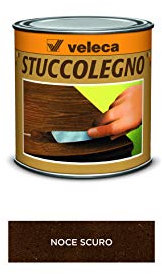 Veleca Holzspachtel Nussbaum dunkel – 250 g – Holzspachtel