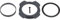 Sram Bb30 Lagereinstellring schwarz One Size