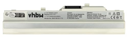 vhbw Akku kompatibel mit CMS ICBook M1 Notebook (4400 mAh, 11,1 V, Li-Ion)