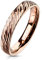 Bungsa 60 (19.1) Rosegold Ring für Damen & Herren Edelstahl rotgold 49 52 54 57 60 62 (Fingerring Partnerringe Verlobungsringe Trauringe Damenring rotgold rosé)