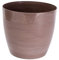Home Garden Ornaments Plant Pots Indoor 18cm Diameter – Plastic Plant Pot with Bronze Marble Colour – Flower Pot with Glossy Surface – Durable Flower Pots Outside (18 cm, Bronze Marble)