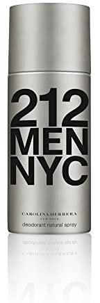 Carolina Herrera 212 Homme / men, Deodorant, Vaporisateur / Spray 150 ml, 1er Pack (1 x 150 ml)