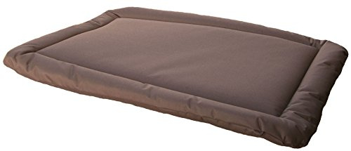 P & L Superior Pet Beds Heavy Duty Waterproof Rectangular Cushion Pad Jumbo, Brown