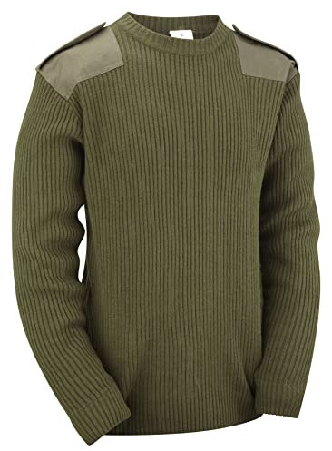 Military/Security Style Pullover (XL, Olive)