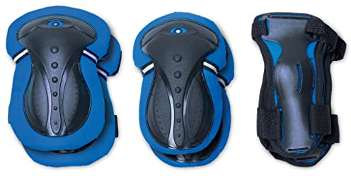 Globber Set 3 Protektoren XX-Small blau
