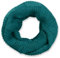 styleBREAKER Unisex Strick Loop Schal mit Patentmuster, Uni Feinstrick Schlauchschal, Winter Strickschal 01018152, Farbe:Petrol