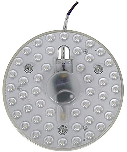 LED ATOMANT Disco Plafon LED imantado para convertir en Downlight LED 24W, (Blanco Frio 6500K), 2160 Lumenes