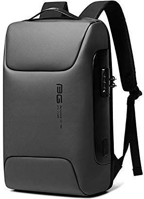 FANDARE Mochila para laptop de negocios, antirrobo, mochila grande de viaje con puerto de carga USB, impermeable, para la universidad, escuela, bolsa de libros, para mujeres y hombres, se adapta a