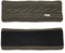irisaa Damen Stirnband Winter, made in EU, warmes gestricktes Haarband Mädchen Ohrwärmer mit Zopfmuster, gefüttertes Kopfband mit Fleece Innenfutter, stirnband farbe:Oliver Grün