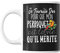 Mug Perroquet travaille dur