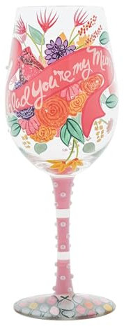 Lolita My Hearts A Swirl Wine Glass