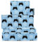Gaming-Geschenkpapier für Jungen und Mädchen – 6 Bögen Geschenkpapier – Gamer-Geschenkpapier für Männer und Frauen – Blaues Geburtstags-Geschenkpapier für Freund, Ehemann – Central 23