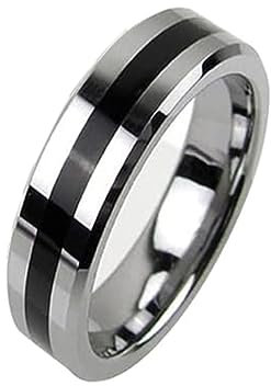 Defgeph Magic Magnetic Ring PK Ring for Professional Magician Stage Magic Tricks Props Accessory Gimmick Props (Silver/Black,21mm)