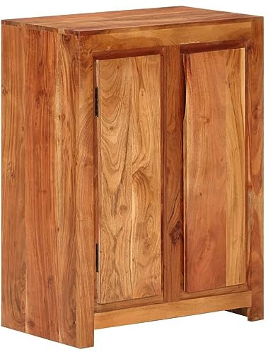 vidaXL Sideboard 55x33x75 cm Massivholz Akazie