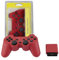 MANDO INALAMBRICO COMPATIBLE PARA SONY PLAY STATION 2 DUALSHOCK 2 PS2 PILAS ROJO