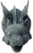 Porgeel Fontaine De Dragon en RéSine avec Bec Verseur Statue De Jardin De Dragon RéSistante Aux IntempéRies Statue De Dragon RéAliste à Jet d'eau Ornements De Jardin De Dragon Mignons