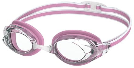 Speedo Vanquisher 3.0 Lunettes de plongée pour Femme, Funny Pink/Clear, One Size
