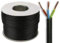 Mr.Gadget's Solutions 10 metri di cavo flessibile nero Flex 3183Y 1,5 mm 15 Amp 3 Core nero viene fornito con clip per cavi gratuite!