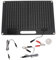 100W 12V 24V Kit de Panneau Solaire Batterie Solaire Chargeur de Filet Portable Panneau Solaire Puissance pour Tablette Ordinateur Portable Caméra Utilisation Extérieure