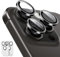 ESR Pellicola Fotocamera Compatibile con iPhone 15 PRO/iPhone 15 PRO Max, 9H Vetro Temperato Protezione Lente Sottile antigraffi, Bordi in Alluminio,2 Set, Nero