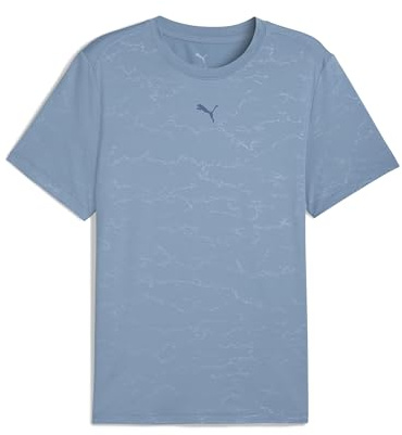 PUMA Unisex M Cloudspun Emboss Tees, Cool Blue, M EU