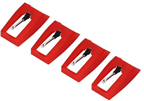 Exquisites Phonograph Stylus Ersatzkit für Crosley, Ion, Victrola - Ideal für die Meisten Phonographien, 4pcs Rekordspieler -Nadeln für Turntable -Enthusiasten