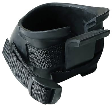 LIbgiubhy Hufstiefel für Pferde, Gummi, schützend, robust, Hufschuh, dick, Hufschuh, Ersatz für Wundmanagement, 1 Paar