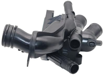 Carcasa del termostato para Mini R55 R56, termostato de refrigerante del Motor con Sensor 11537647751