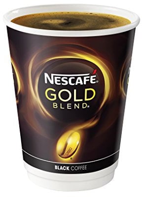 Nescafe and Go Gold Blend Black Coffee (Pack of 8)