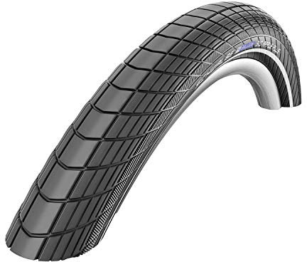 Schwalbe Fahrradreifen Big Apple Raceguard 50-305 B/B-SK+RT HS430 EC 67EPI, Schwarz, 16 x 2.0 Zoll